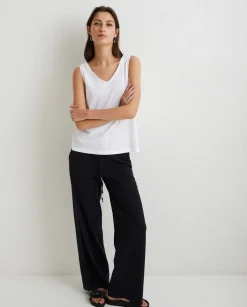 YERSE T- Shirts And Tops^Organic-Cotton Top White