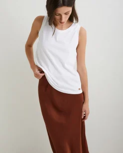 YERSE T- Shirts And Tops^Organic-Cotton Top White