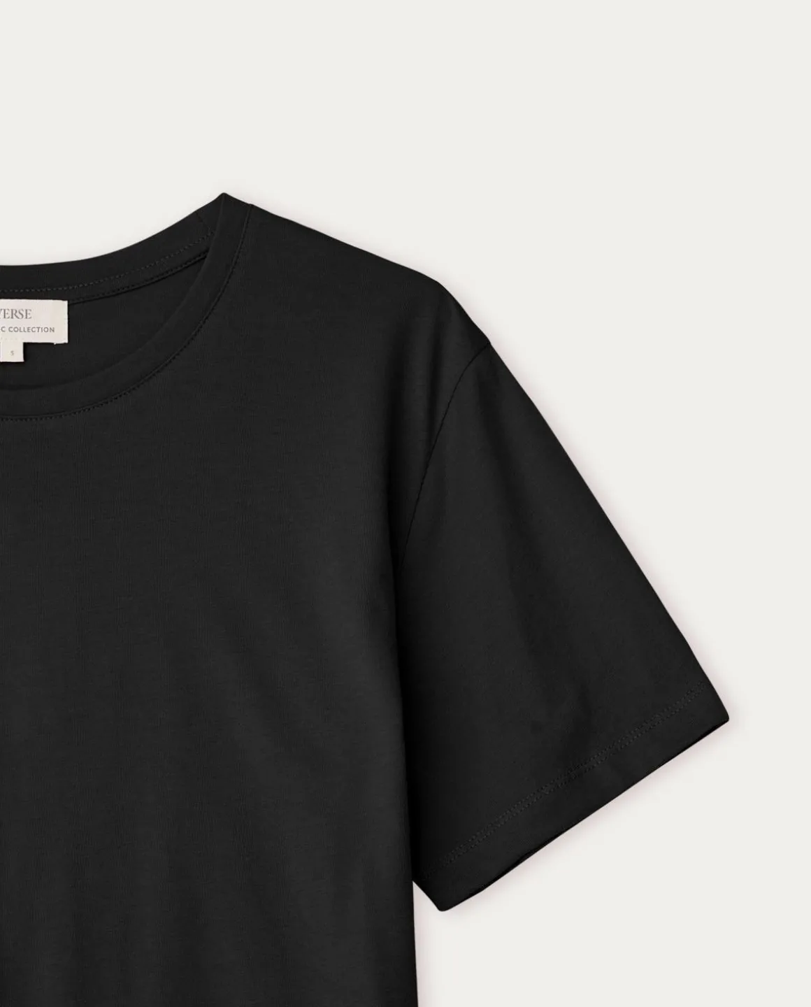 YERSE T- Shirts And Tops^Organic-Cotton T-Shirt Black