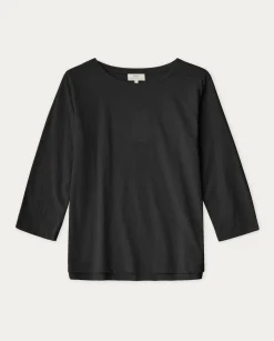 YERSE T- Shirts And Tops^Organic-Cotton T-Shirt Black