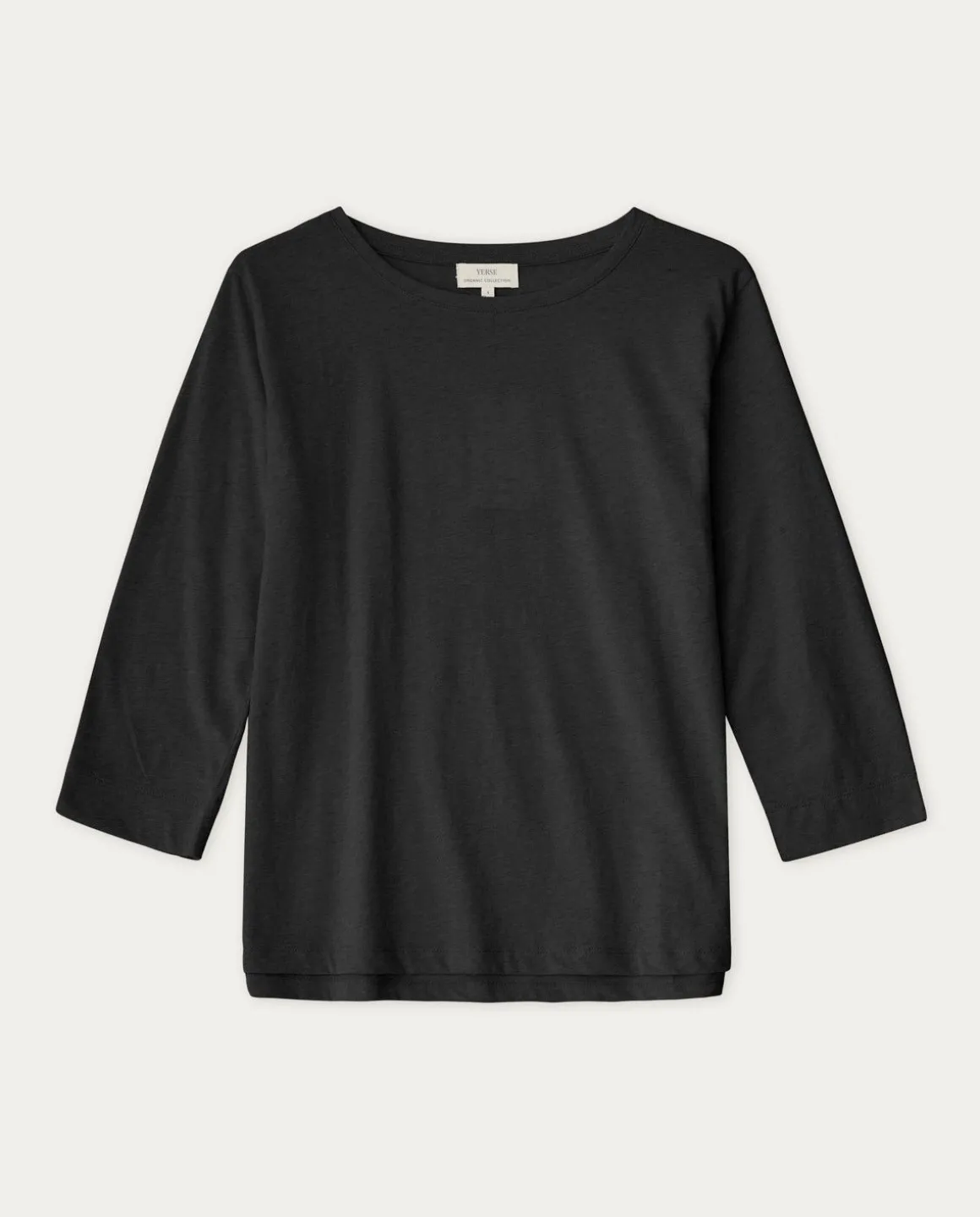 YERSE T- Shirts And Tops^Organic-Cotton T-Shirt Black