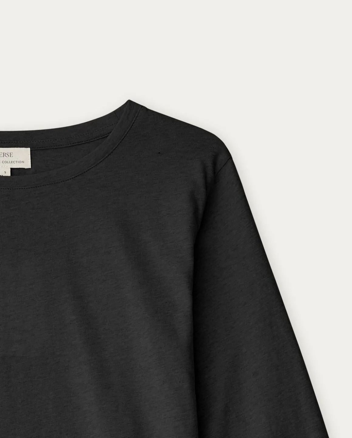 YERSE T- Shirts And Tops^Organic-Cotton T-Shirt Black