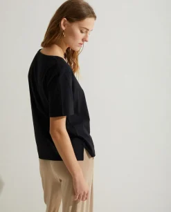 YERSE T- Shirts And Tops^Organic-Cotton T-Shirt Black