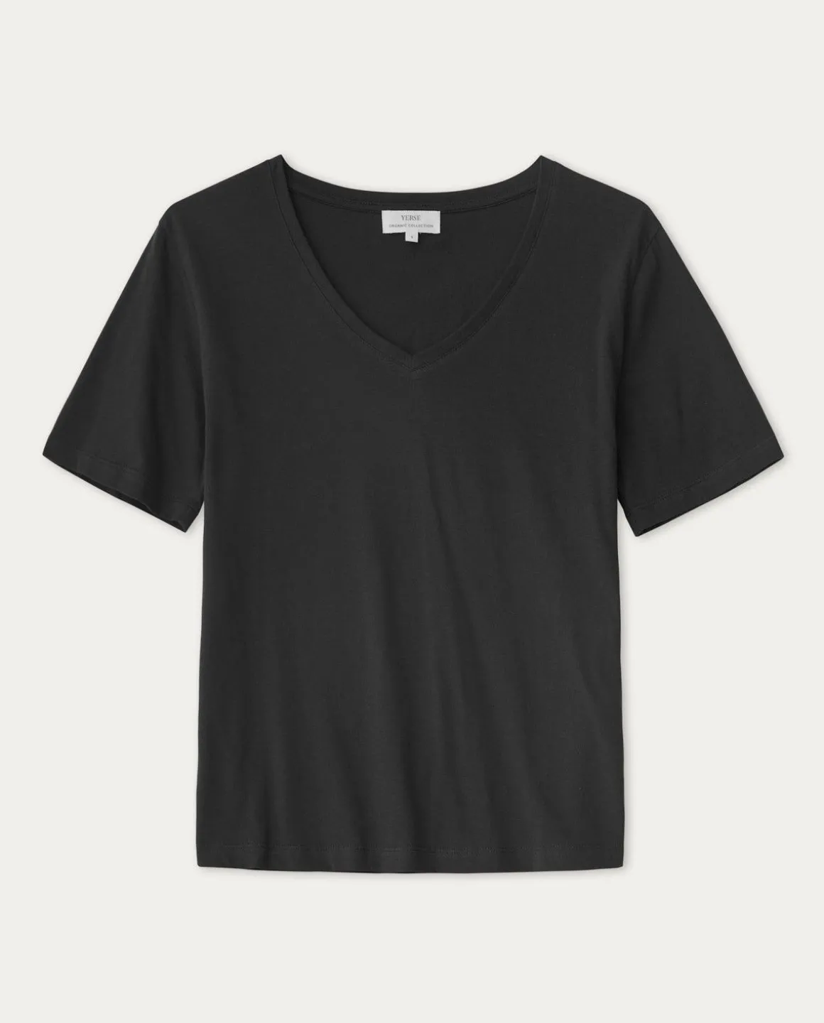 YERSE T- Shirts And Tops^Organic-Cotton T-Shirt Black