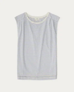 YERSE T- Shirts And Tops^Organic-Cotton T-Shirt Blue Stripes