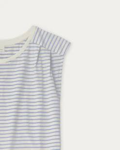 YERSE T- Shirts And Tops^Organic-Cotton T-Shirt Blue Stripes