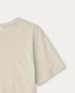 YERSE T- Shirts And Tops^Organic-Cotton T-Shirt Ecru