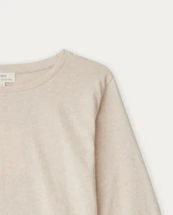 YERSE T- Shirts And Tops^Organic-Cotton T-Shirt Ecru