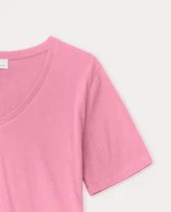 YERSE T- Shirts And Tops^Organic-Cotton T-Shirt Pink