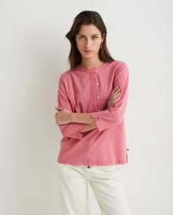 YERSE Shirts And Blouses^Organic-Cotton T-Shirt Pink