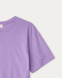 YERSE T- Shirts And Tops^Organic-Cotton T-Shirt Purple