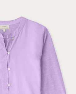 YERSE Shirts And Blouses^Organic-Cotton T-Shirt Purple