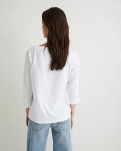 YERSE T- Shirts And Tops^Organic-Cotton T-Shirt White