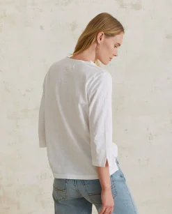 YERSE Shirts And Blouses^Organic-Cotton T-Shirt White