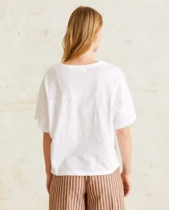 YERSE T- Shirts And Tops^Oversize Organic-Cotton T-Shirt White