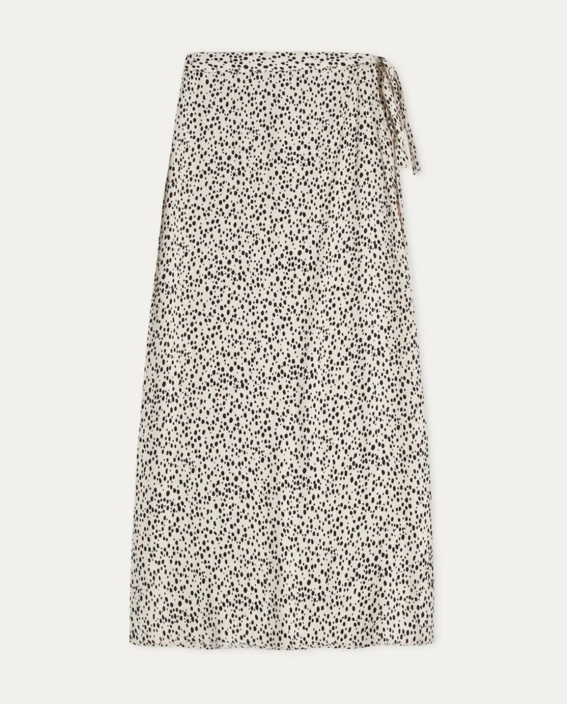 YERSE Skirts^Pareo Skirt Polka Dots Ecru