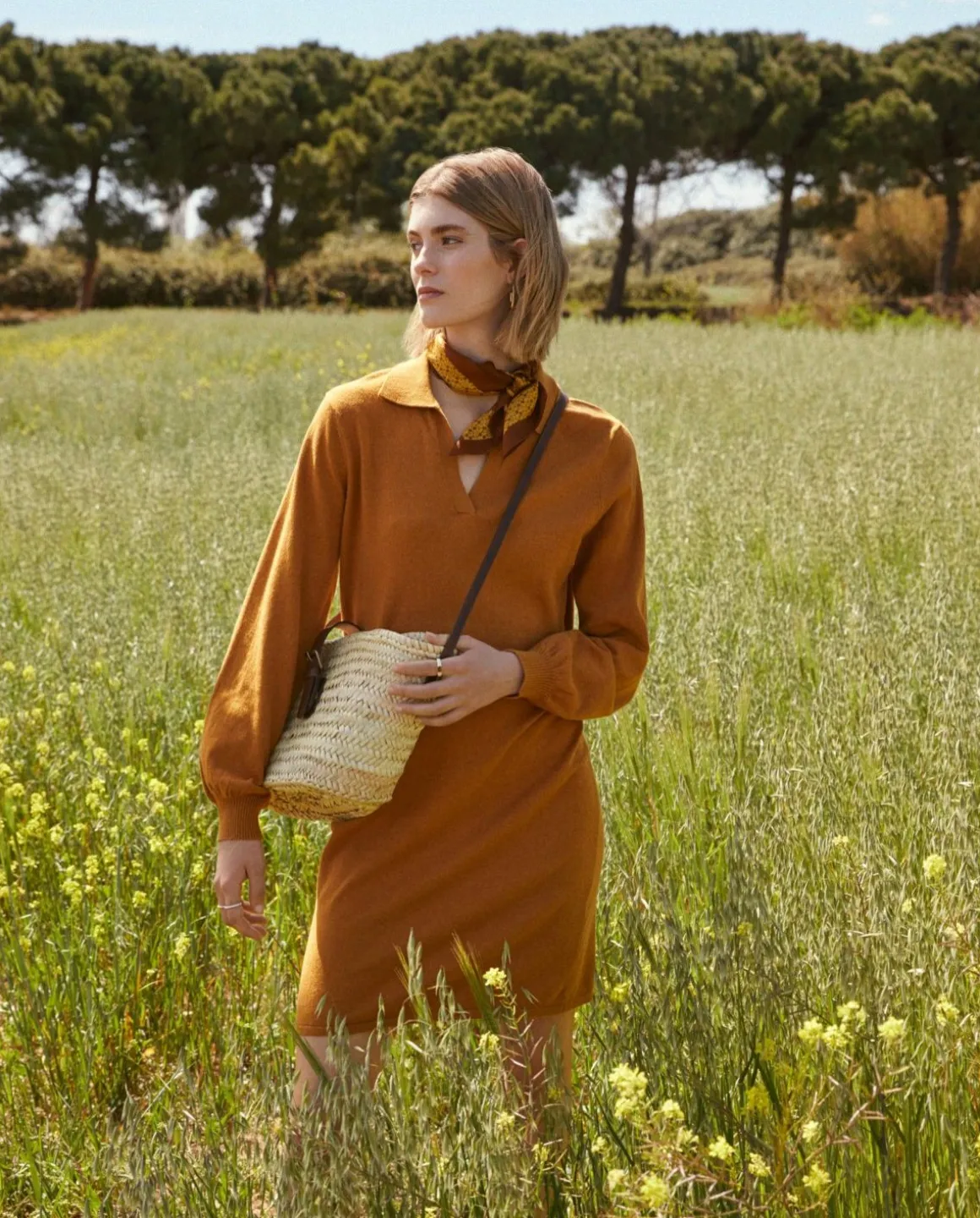 YERSE Dresses And Jumpsuits^Polo Neck Dress Ambar