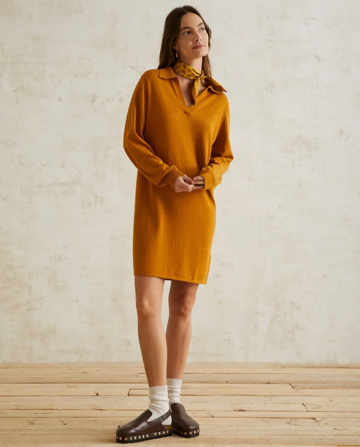YERSE Dresses And Jumpsuits^Polo Neck Dress Ambar