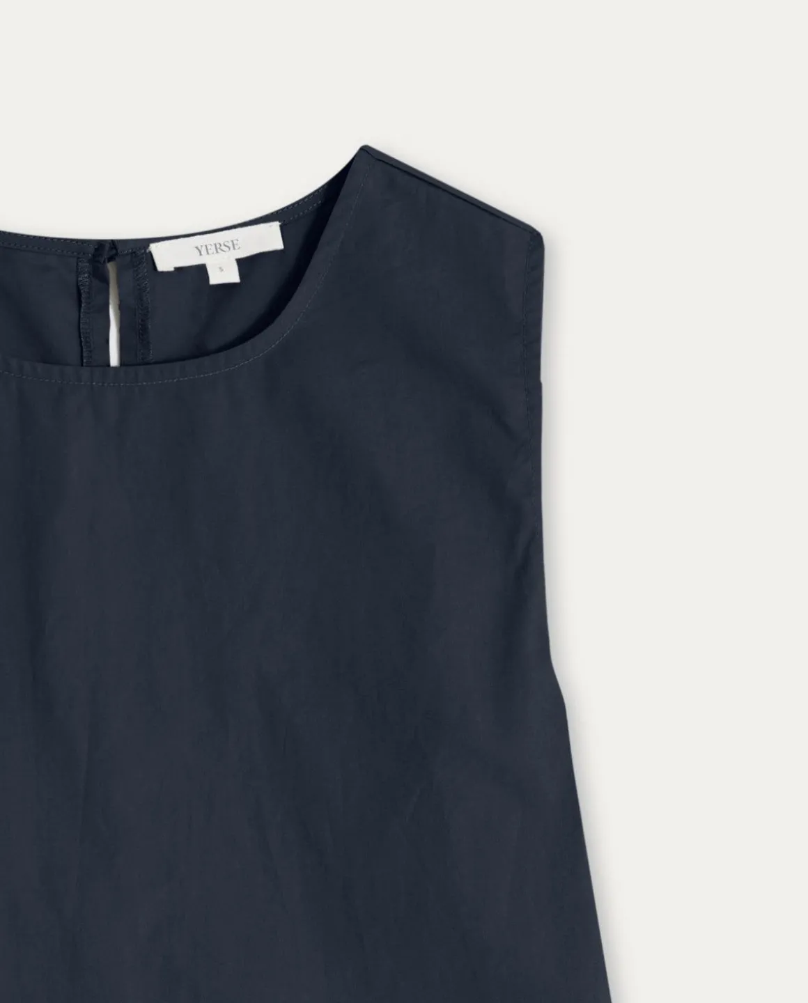 YERSE Shirts And Blouses^Popelin Top Navy