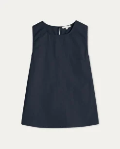 YERSE Shirts And Blouses^Popelin Top Navy