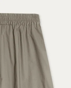 YERSE Skirts^Poplin Skirt Khaki