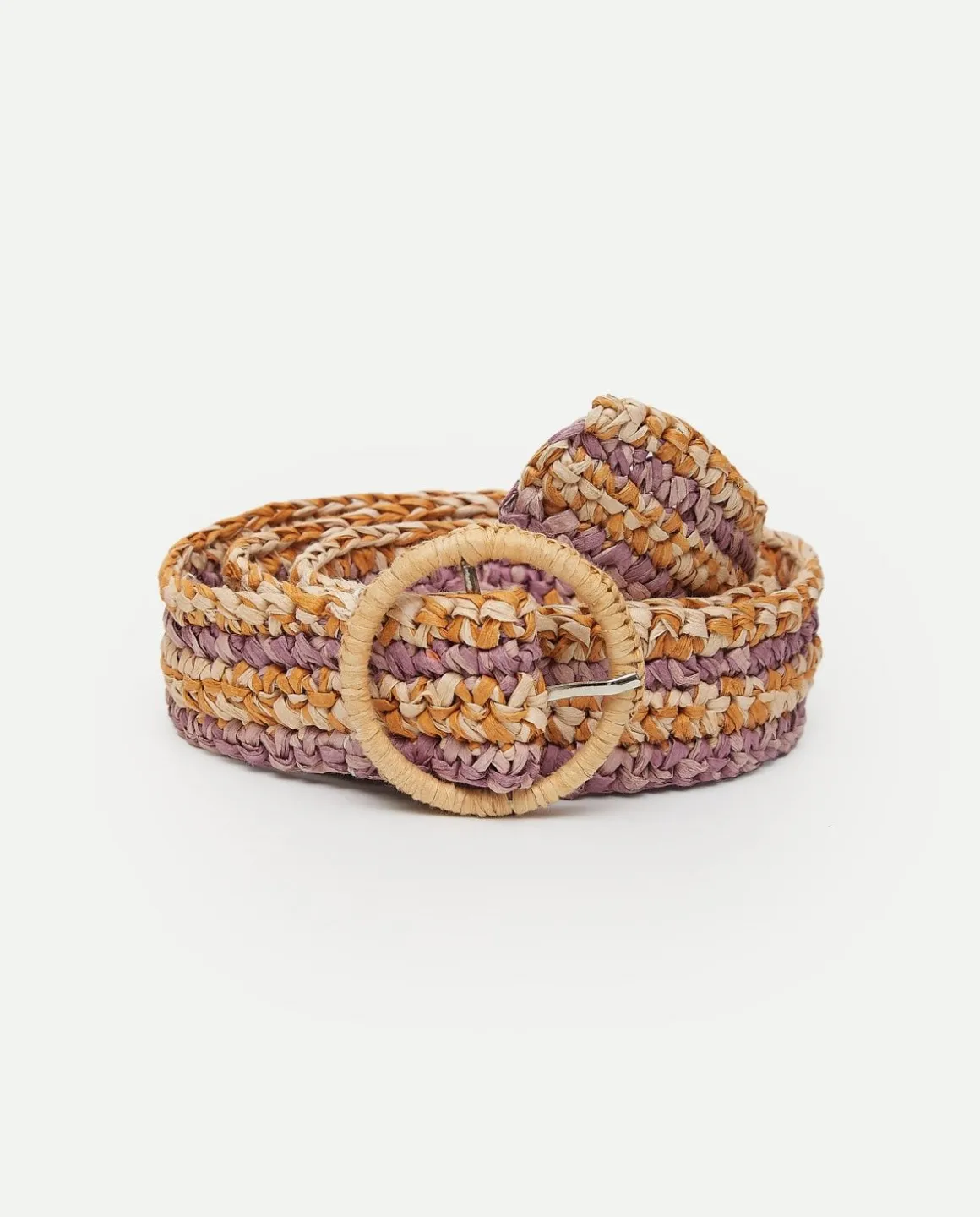 YERSE Belts^Raffia Belt Purple