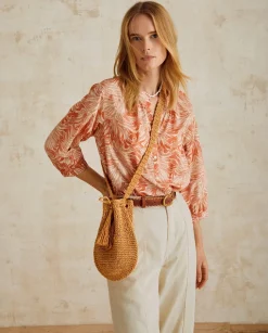 YERSE Bags^Raffia Bucket Bag Natural