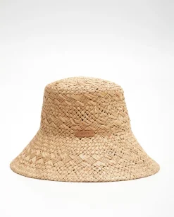 YERSE Hats^Raffia Bucket Hat Natural