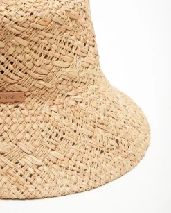 YERSE Hats^Raffia Bucket Hat Natural