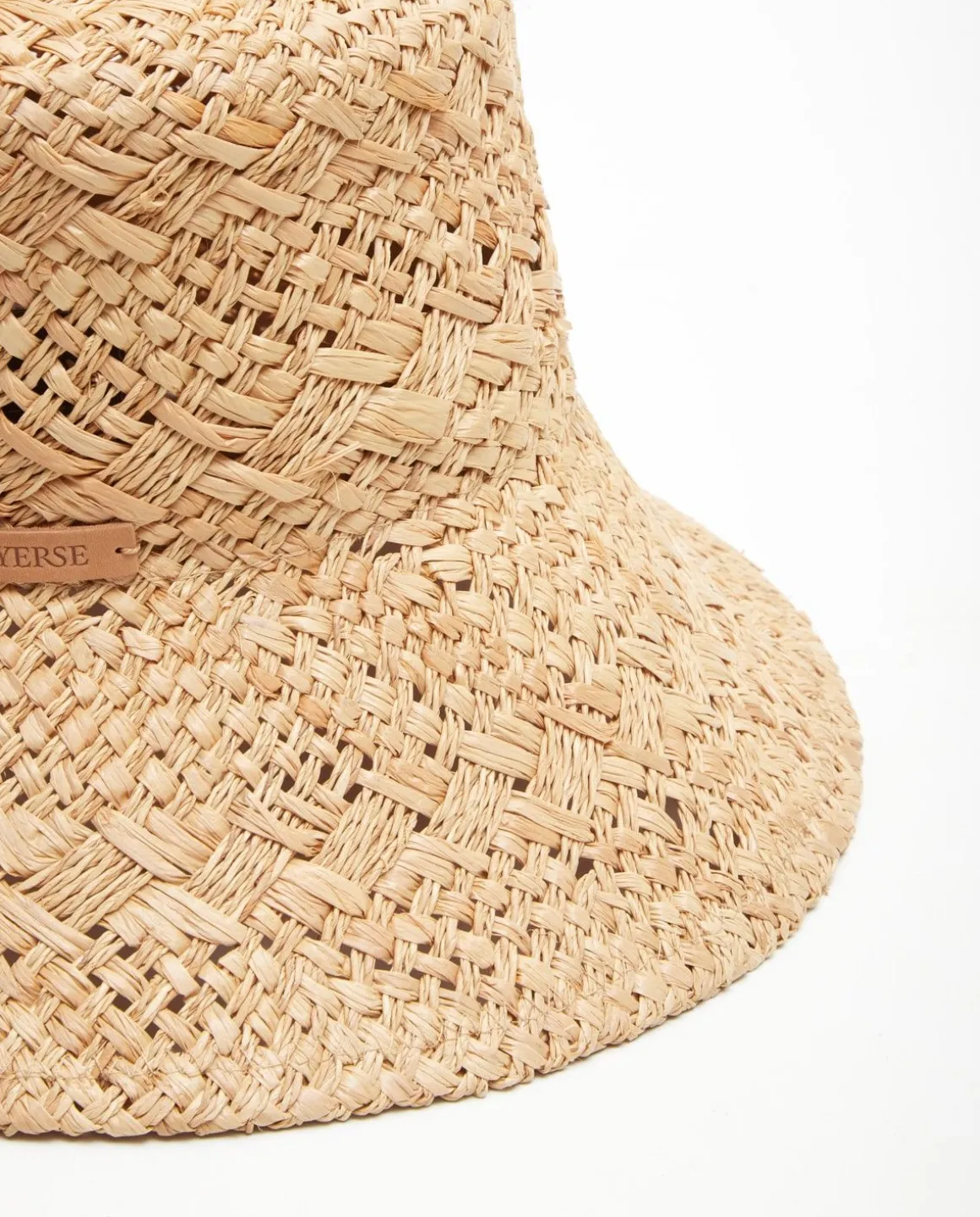 YERSE Hats^Raffia Bucket Hat Natural