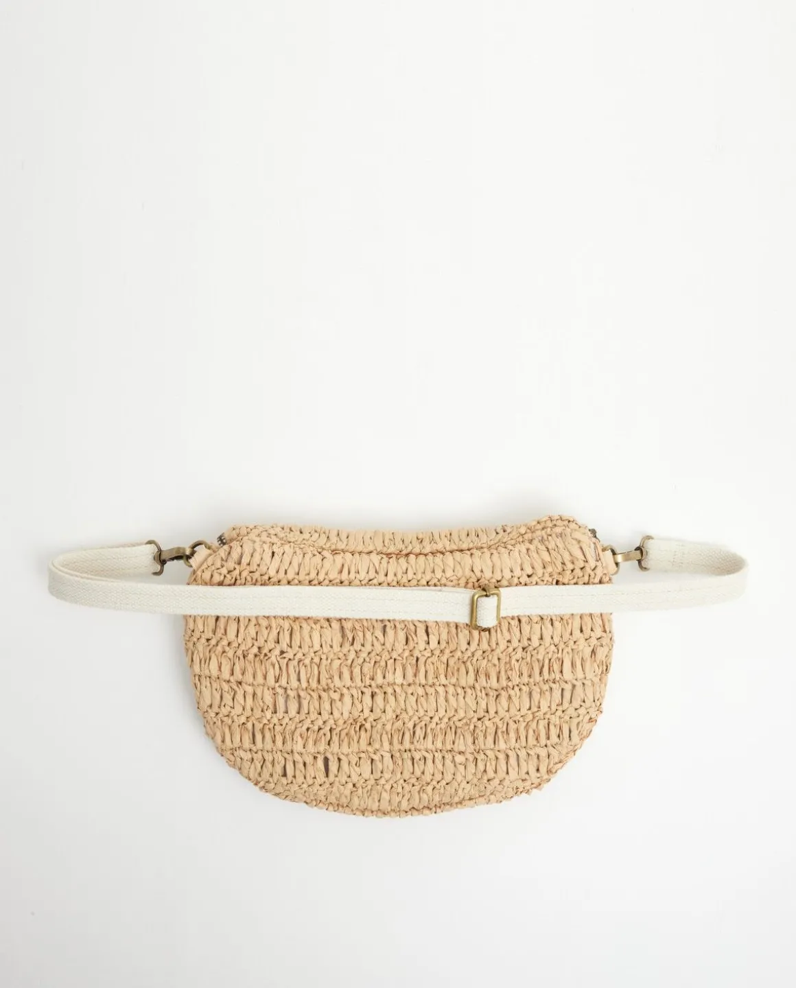 YERSE Bags^Raffia Bum Bag Natural