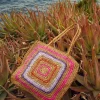 YERSE Bags^Raffia Maxi Bag Fuchsia