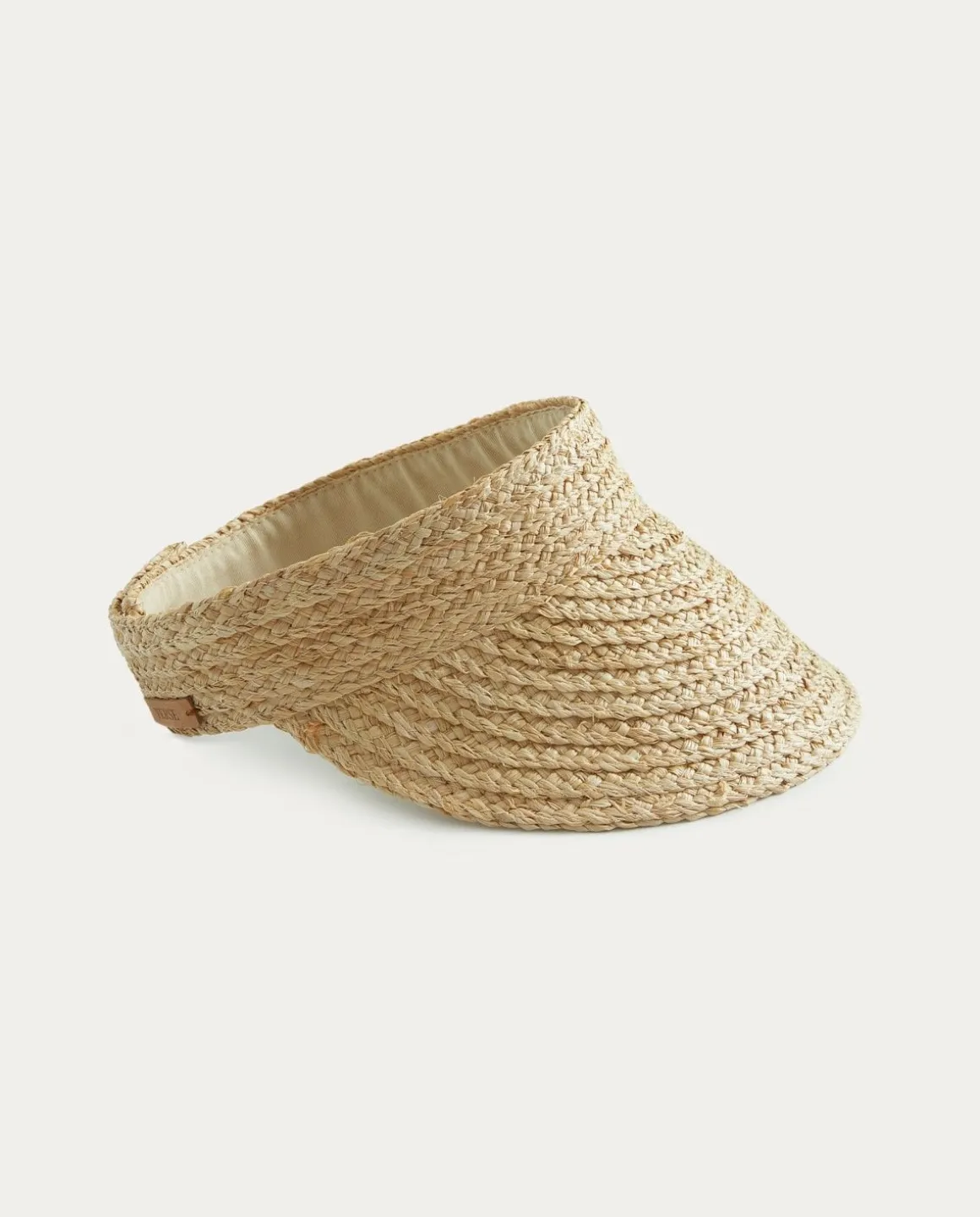 YERSE Hats^Raffia Visor Natural
