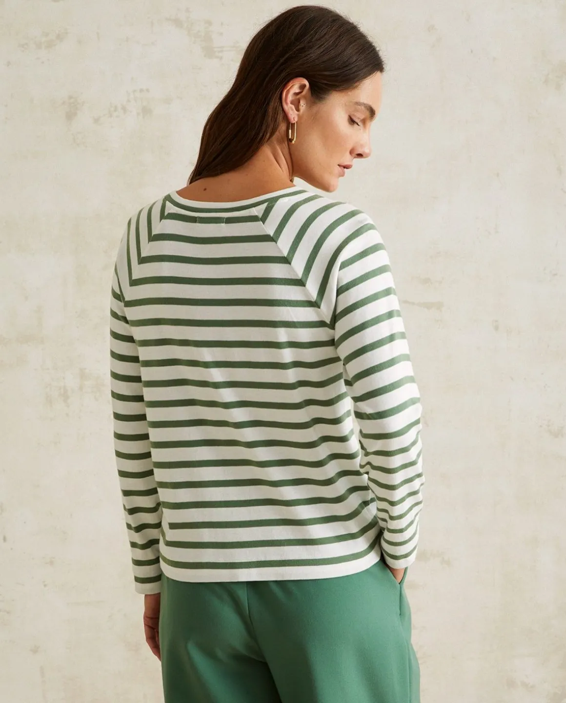 YERSE T- Shirts And Tops^Sailor Stripes T-Shirt Green