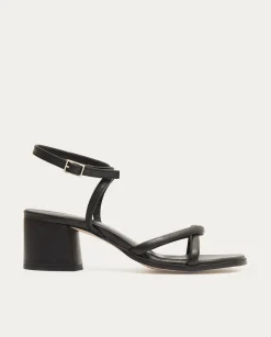 YERSE Shoes^Sandalia De Tacon Black