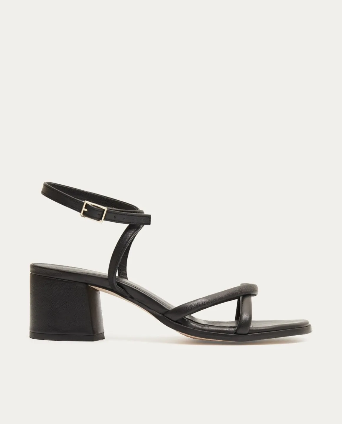 YERSE Shoes^Sandalia De Tacon Black
