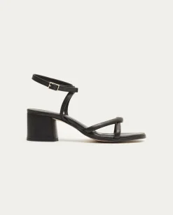 YERSE Shoes^Sandalia De Tacon Black
