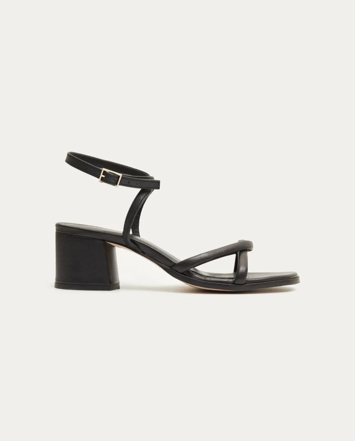 YERSE Shoes^Sandalia De Tacon Black