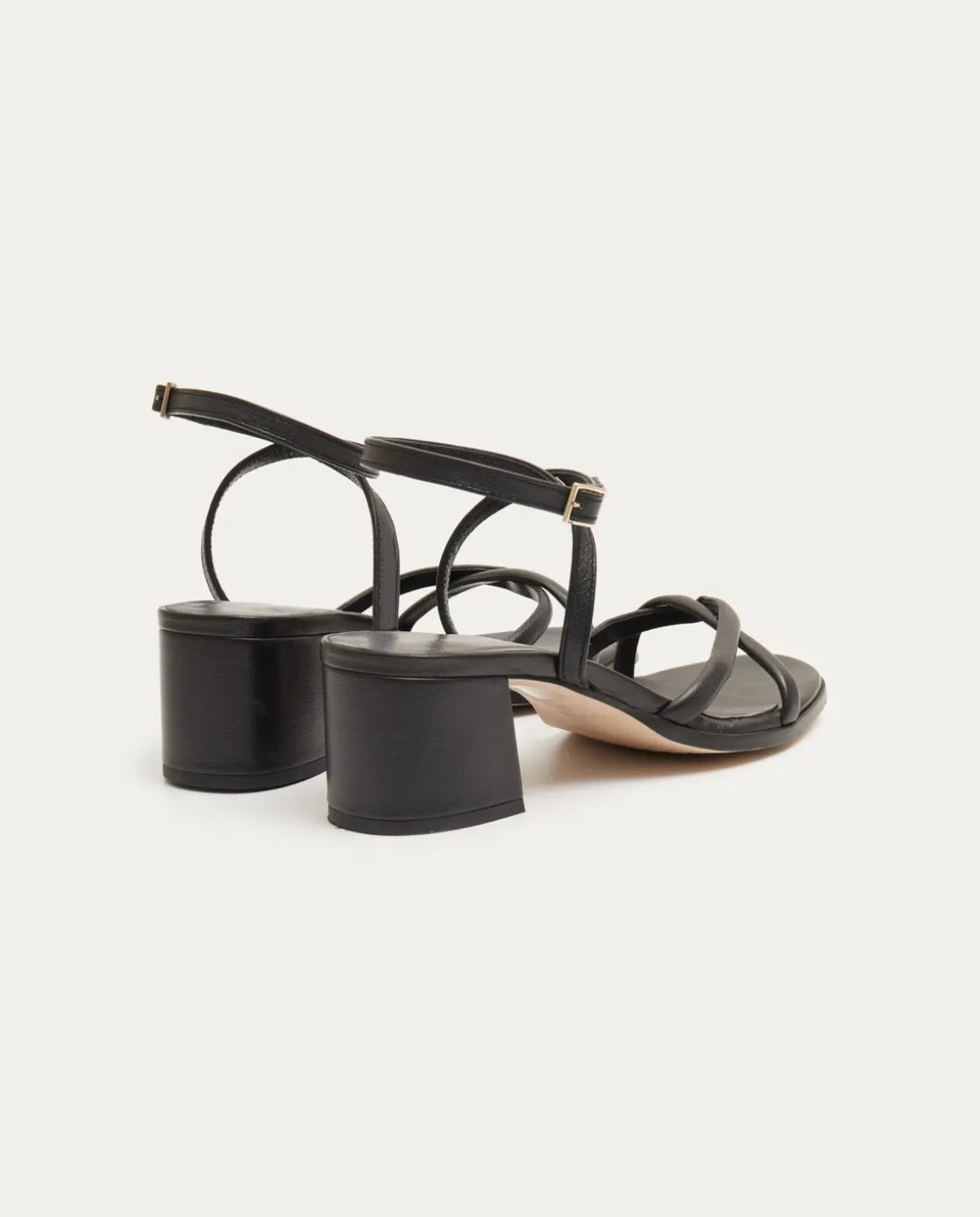 YERSE Shoes^Sandalia De Tacon Black