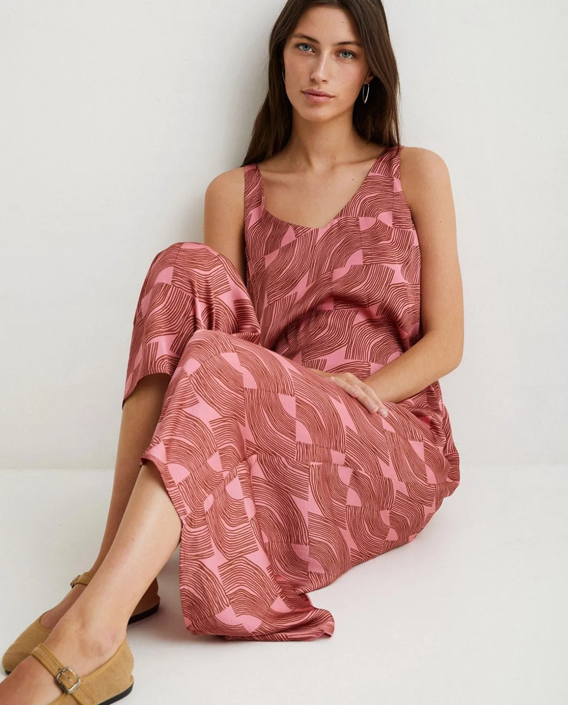 YERSE Dresses And Jumpsuits^Sateen Camisole Dress Pink