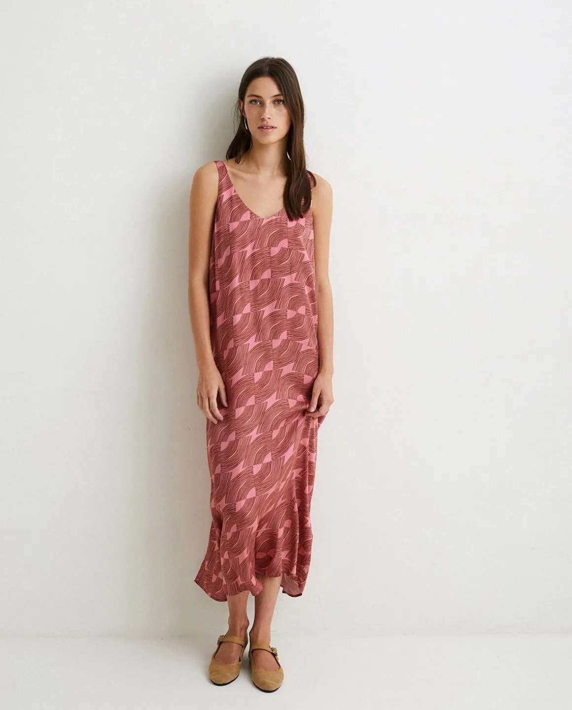 YERSE Dresses And Jumpsuits^Sateen Camisole Dress Pink