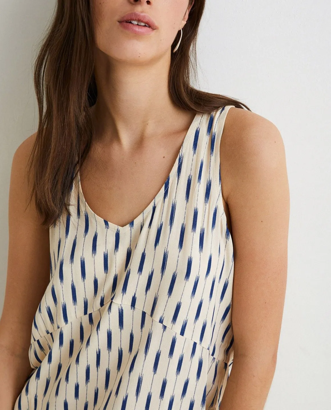 YERSE Dresses And Jumpsuits^Short Flowy Dress Ecru