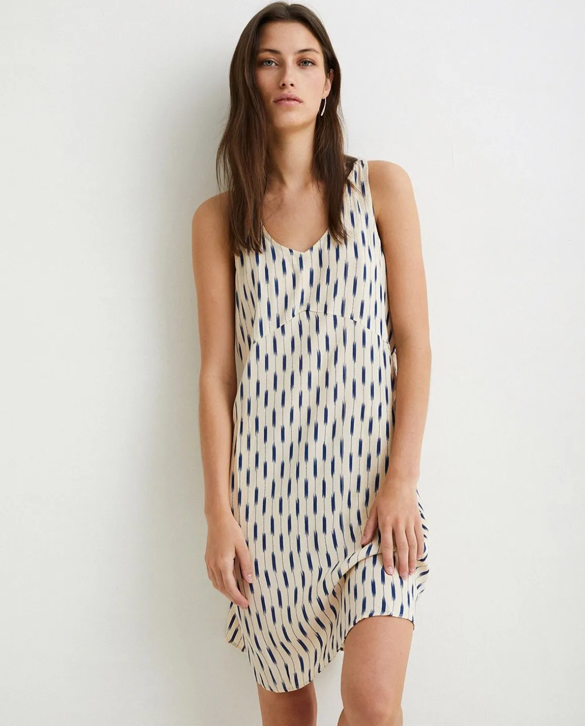 YERSE Dresses And Jumpsuits^Short Flowy Dress Ecru