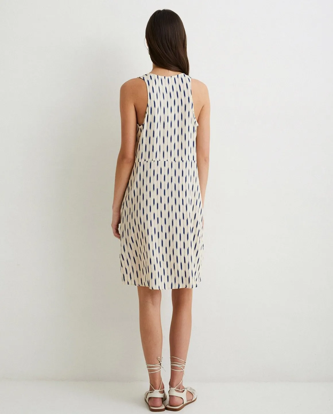YERSE Dresses And Jumpsuits^Short Flowy Dress Ecru