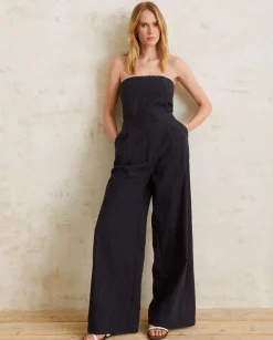 YERSE Dresses And Jumpsuits^Strapless Jumpsuit Navy