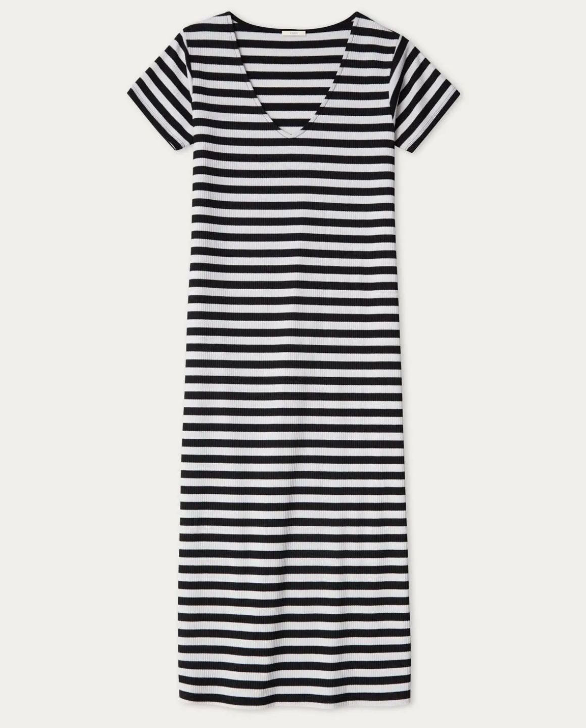 YERSE Dresses And Jumpsuits^Striped Midi Dress Black Stripes