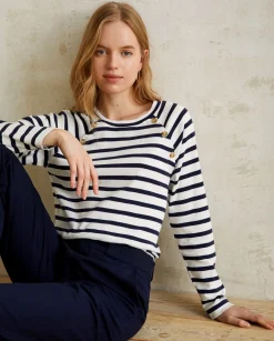 YERSE T- Shirts And Tops^Stripes T-Shirt Navy