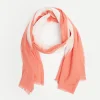 YERSE Scarves^Tie-Dye Cotton Foulard Orange