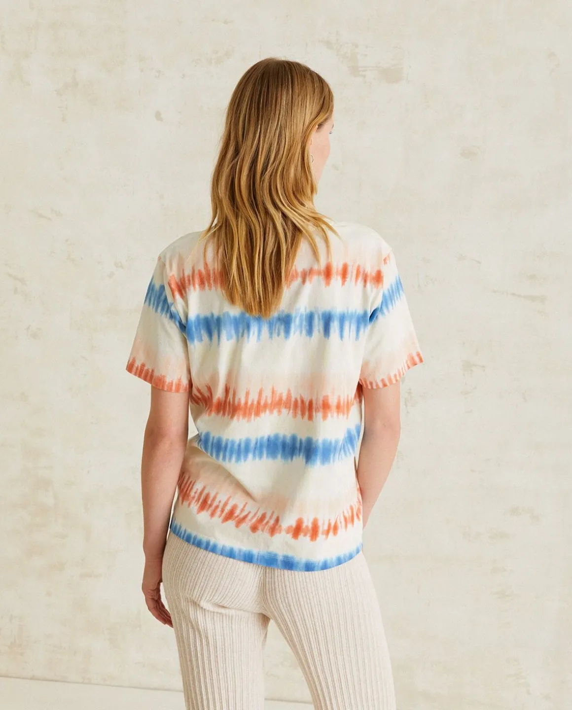 YERSE T- Shirts And Tops^Tie-Dye Cotton T-Shirt Orange