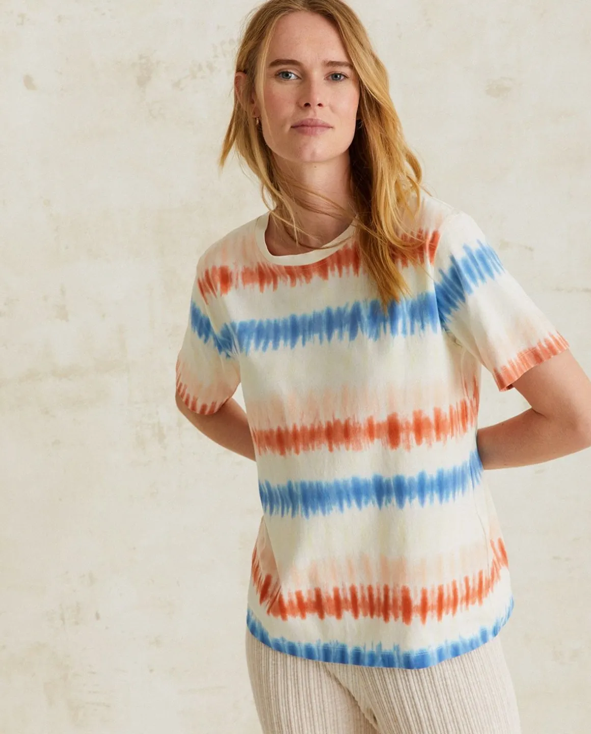 YERSE T- Shirts And Tops^Tie-Dye Cotton T-Shirt Orange